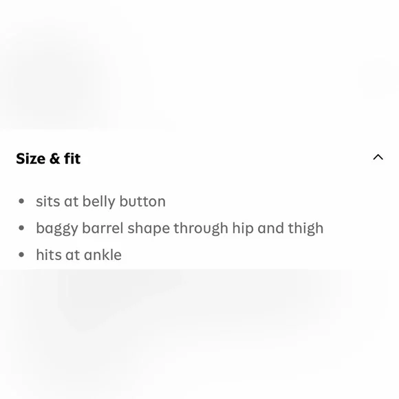 Old Navy Hi-Rise Barrel Leg Women's Jeans - Blue Wash - Picture 7 of 7